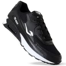 Tenis W Box 1 PRETO BRANCO Unissex Promocao Esportivo Confortavel Envio Rapido Corrida Academia