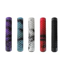 Par Manopla Punho Luva Gios LANÇAMENTO 052H COLMEIA 150mm Bmx Freeride Wheeling Grau