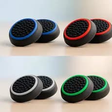 Kit com 50 Borrachinha Gamer para Analógico Atacado Revenda Protetora de Silicone para PS2 PS3 PS4 PS5 XBOX NINTENDO