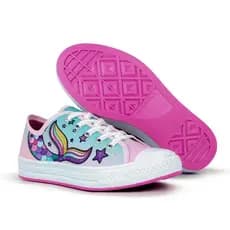 Tênis Infantil Casual Star Tênis De Menina Tenis Personagem Cano Baixo
