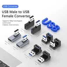 Adaptador De Carregamento De Cabo OTG USB 3.0 Carregador Conversor Macho Para Fêmea Acessórios Telefônicos Samsung Oneplus Portátil Xiaomi