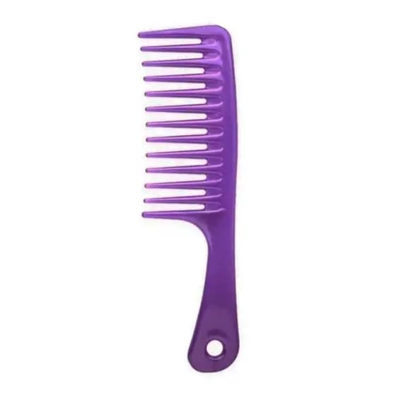 Pente De Plástico Com Dentes Largos Uso Diário - Bonitta