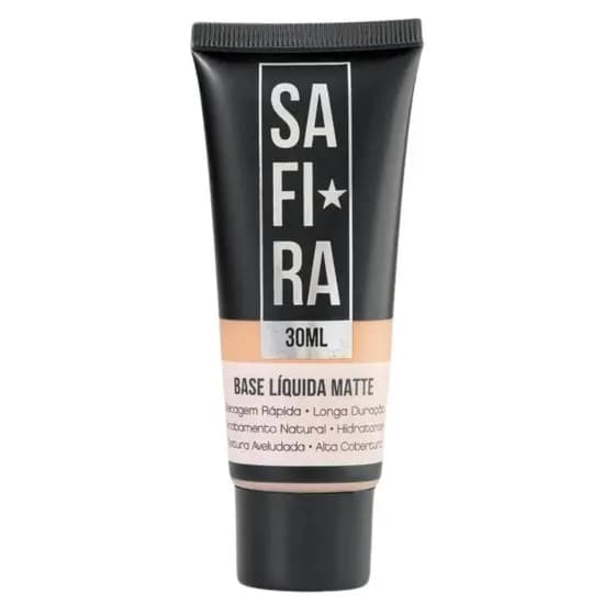 Base Líquida Matte Nº 03 Alta Cobertura 30ml Basic Safira
