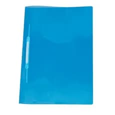 Pasta com grampo trilho ofício plástica Azul 1039AZ ACP