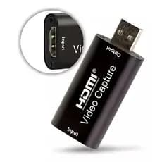 Adaptador Placa Captura Hdmi P/ Usb Com Adaptador Tipo-C Kp-ad101
