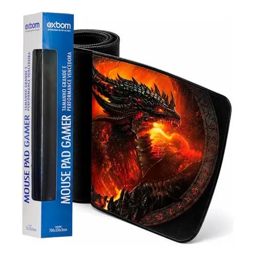 Mouse Pad Gamer Exbom 35 X 70 Cm Mp-7035c01 Game of Thrones