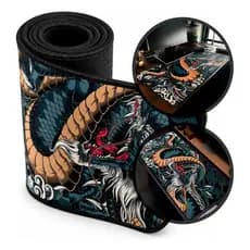 Mouse Pad Gamer Exbom 35 X 70 Cm Mp-7035c51 Dragão Azul