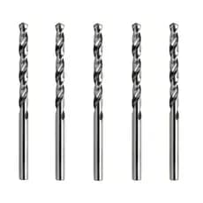 Kit 5 peças Broca Aço Rapido HSS STANDARD 4,0mm
