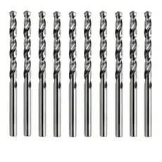 Kit 10 peças Broca Aço Rapido HSS STANDARD 7,5mm