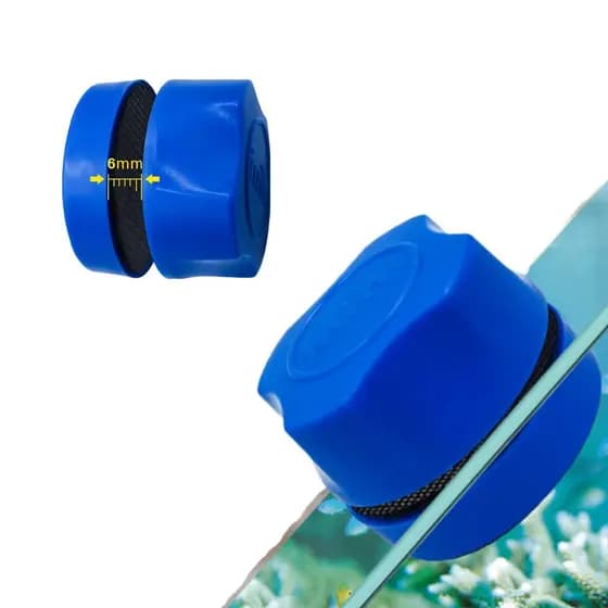Limpador Magnético 6mm mini limpador vidro aquário limpa vidro