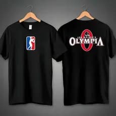 Camiseta Premium Básica T-shirt Camisa Mister Olimpia 100% Algodão treino olympia