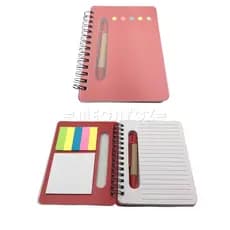 Conjunto: Agenda + Bloco de Notas