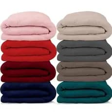 Cobertor Indivudual Manta Soft Lisa Padrão Anti Alérgico Varias Cores