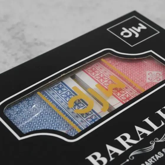 Jogo Baralho Par 100% Plástico 108cartas Prova D'água+estojo