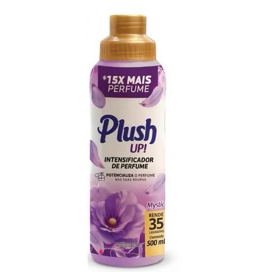 1 Intensificador de Perfume Para Roupas e Tecidos Amaciante Plush Up 500ml