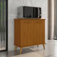 Balcão Armário Multiuso Organizador com 2 PortaS e Nicho para Cozinha - Mavi