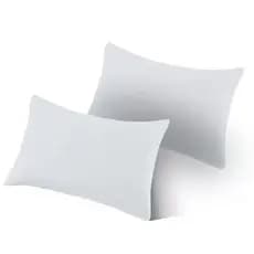 Kit 2 fronhas Toque de seda 300 Fios liso 50x70cm Jolitex