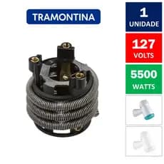 Resistência Elétrica para Ducha  Chuveiro 3 Temperaturas 5500W 127V Tramontina ( 58001152 )