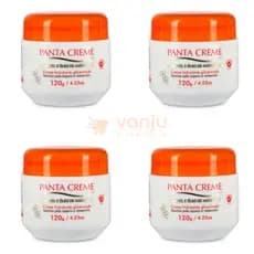 Kit com 4 Panta Creme de 120g,  o melhor hidratante para a sua pele