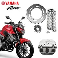 Kit Relação Transmissão Tração Completo com Retentor Fazer 250 - 2018 a 2024 - Padrão Original Darom