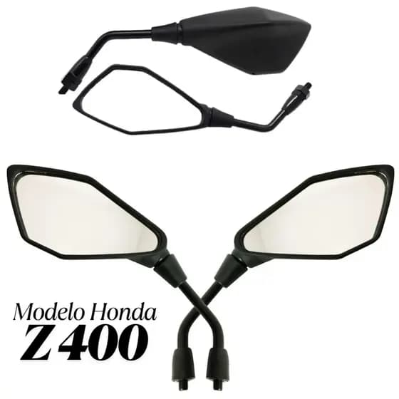 Retrovisor Z400 Honda Super Esportivo Kawasaki -  Rosca Normal