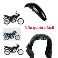 Paralama Dianteiro Cg Titan Fan 125  2000/2008 2009/2013 Preto
