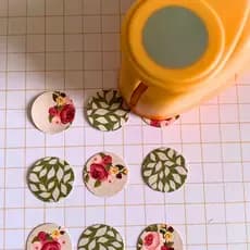 Furador Mini Círculo Liso 1,5cm Colcha de Retalhos