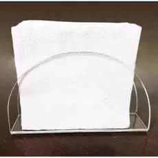 porta guardanapo de acrílico kit com 10 unidades