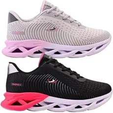 Kit 2 Tênis Feminino Esportivo Bella Estiloso Moderno Treino Academia Corrida Caminhada