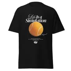 Camiseta Masculina Tênis Esporte Fino