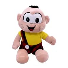 Cascão De Pelúcia Sentada - Turma Da Mônica 20cm Pequeno