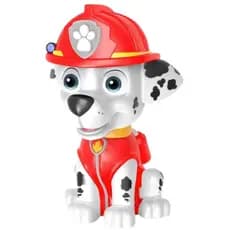 Poupatrulha Marshall Vinil 24cm - Cofrinho Patrulha Canina