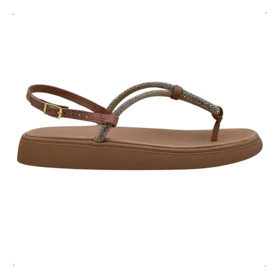 Sandalia Papete Moleca Flatform Brilhos Feminina 5499.100