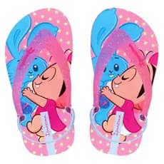 Chinelo Ipanema Turma da Monica Baby Elastico Grendene Kids