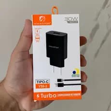 Carregador Rápido Turbo H’Maston 30w Tipo C