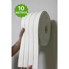 Painel Ripado Eva Autocolante 5mm Larg 15cm (10mts 4 Ripas)