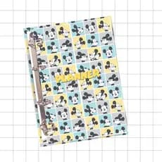 PLANNER AGENDA MICKEY PERSONALIZADO  2025 FICHÁRIO ARGOLADO A5 100 Folhas- FICHÁRIO FOFO ENCANTADOR
