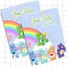 20 Revistinha Livrinhos de colorir Ursinhos  carinhosos personalizados lembrancinha de aniversário