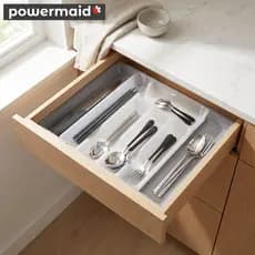 Organizador Extensível de Talheres e Utensílios para Gavetas Powermaid