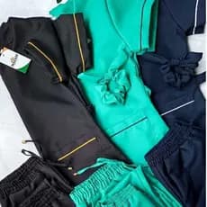 Conjunto Privativo Pijama Scrub OXFORD MAGAM Saúde Médico Enfermagem Estética