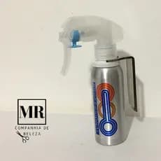 Borrifador Pulverizador Spray de Água Para Barbeiro Cabeleireiro de Alumínio Com Jato Semiautomático