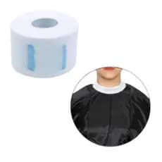 Gola Higiênica para Barbearia – 5 Rolos com 100 Folhas Cada – Uso Profissional