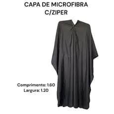 Capa de Corte Barbeiro Cabeleireiro Em Microfibra