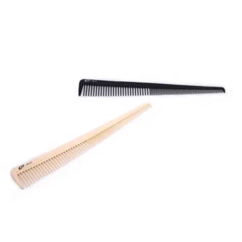 Pente Profissional Carbono CB125 Anti-Frizz Resistente Calor 180 Graus Barbeiro Cabelo Barba
