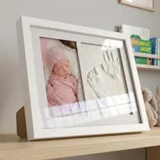 Porta Retrato Patinha Pet Cachorro Gato Decoração com Massa Modelar Infantil