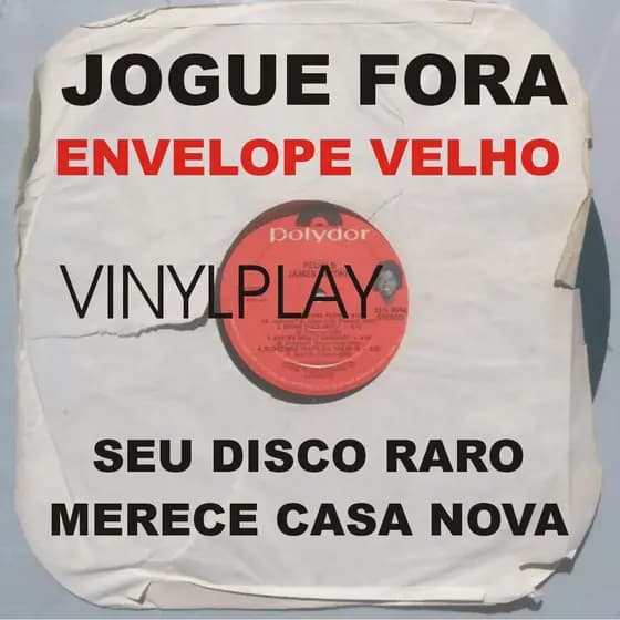 50 ( inner sleeves ) envelopes Internos para discos "12" polegadas e LP tamanho 30,5x30cm bem macio / 00008936 nostalgia