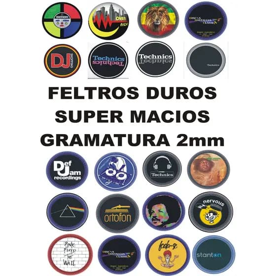 1 feltro super macio próprio para toca disco tapete gna nostalgia exclusividade desliza muito aprovado pelos melhores djs  veja o vídeo 0027