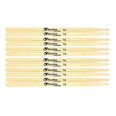 Baqueta De Bateria O Acústico By Liverpool 7A 6 Pares