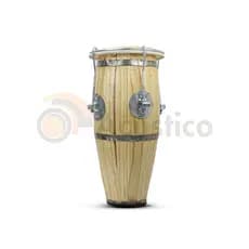 Atabaque 45 Cm Afinação Em Presilhas Aro de Metal Atq45