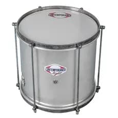 Repinique Contemporânea Light 12"x30 Em Alumínio Pele Nylon